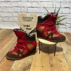 Penny sue and the shoe guru high top sneakers